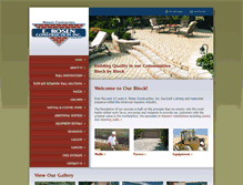 Tablet Screenshot of erosenconstruction.com